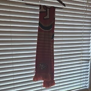 Red and Gold Men's Scarf
